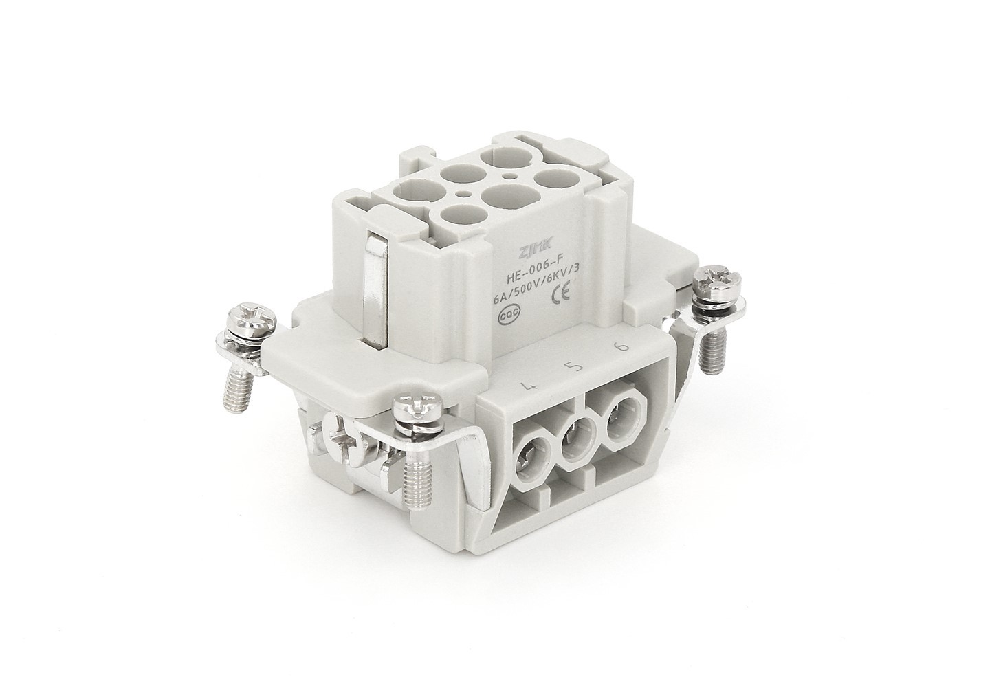 Βύσμα 6 ακίδων βαρέως τύπου 09330062701